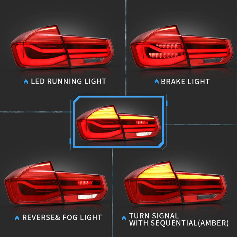 LCI OLED Rear Tail Lights - BMW F80 M3 | F30 3 Series