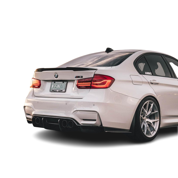 M4 Style Carbon Fiber Trunk Spoiler - BMW F80 M3 |  F30 3 Series