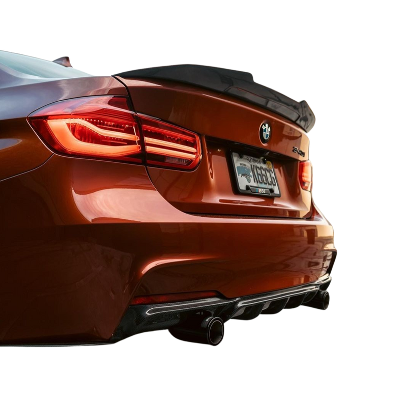 PSM Style High Kick Carbon Fiber Trunk Spoiler - BMW F80 M3 | F30 3 Series