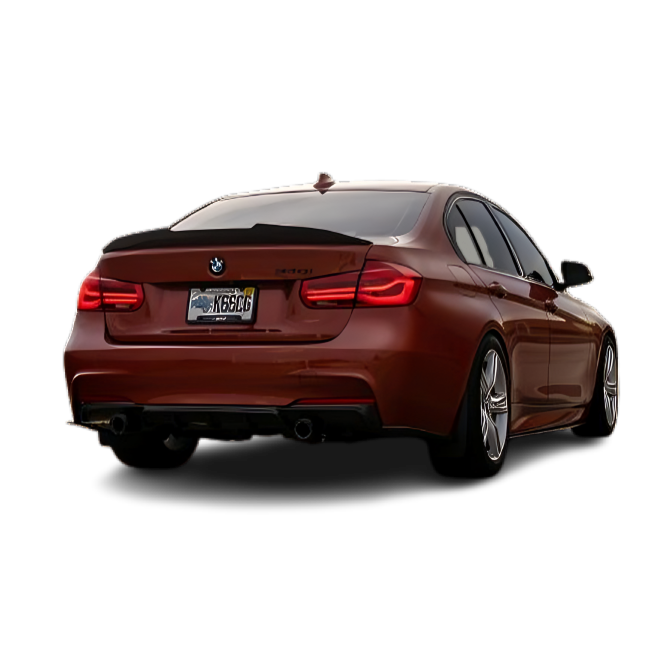 PSM Style High Kick Carbon Fiber Trunk Spoiler - BMW F80 M3 | F30 3 Series