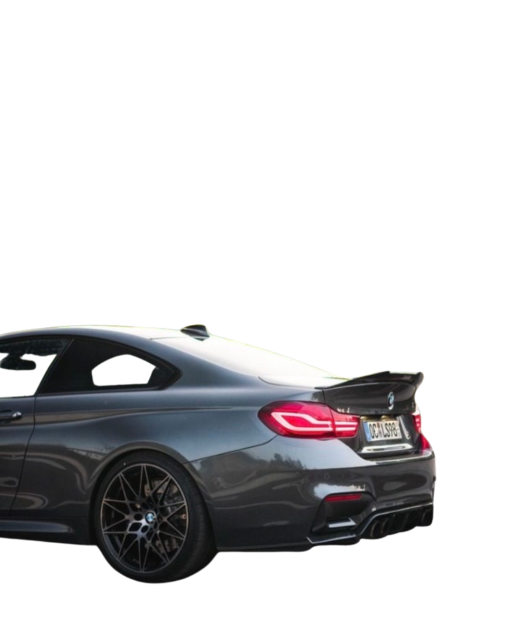 PSM Style High Kick Carbon Fiber Trunk Spoiler - BMW F82  |  F83 M4