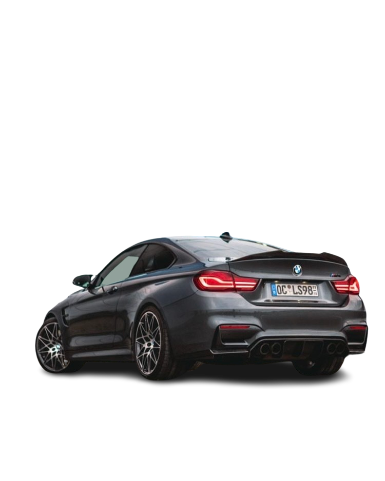 PSM Style High Kick Carbon Fiber Trunk Spoiler - BMW F82  |  F83 M4